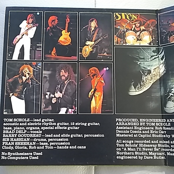 Boston - Don't Look Back LP - Picture 2 of 8